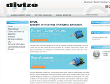 Tablet Screenshot of divize.com